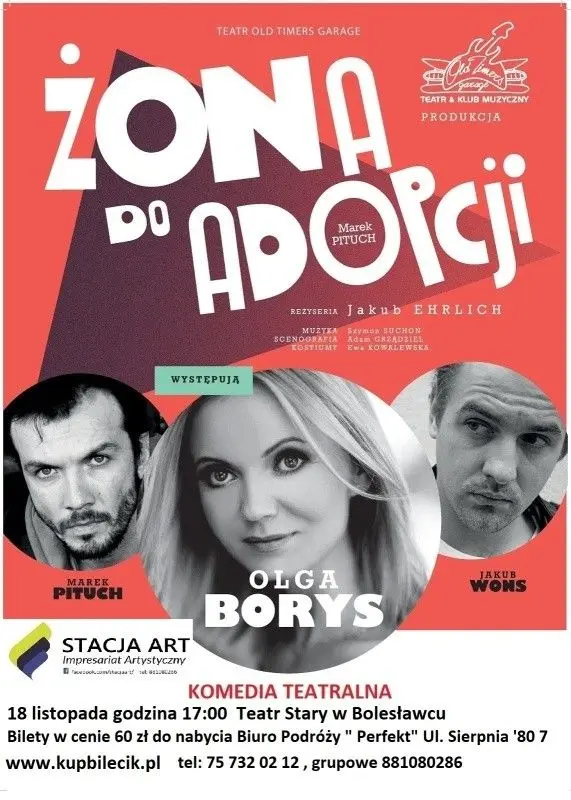 Spektakl Żona Do Adopcji - Bolesławiec