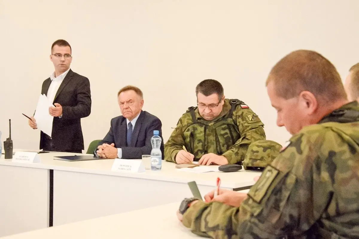 Starostwo: spotkanie koordynacyjne w ramach ćwiczeń Borsuk-18