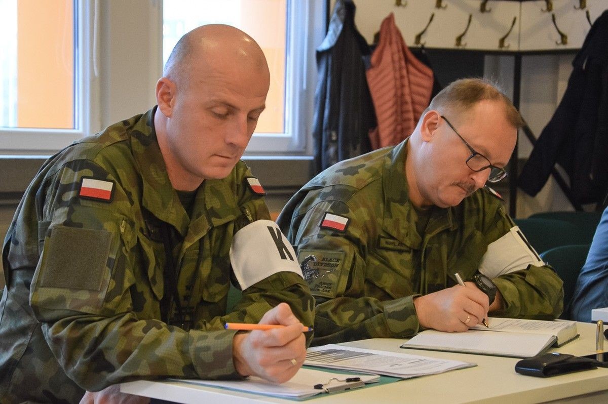 Starostwo: spotkanie koordynacyjne w ramach ćwiczeń Borsuk-18