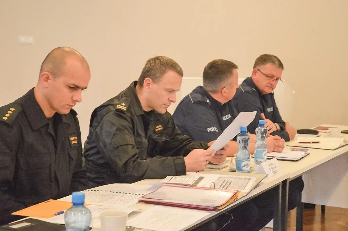 Starostwo: spotkanie koordynacyjne w ramach ćwiczeń Borsuk-18