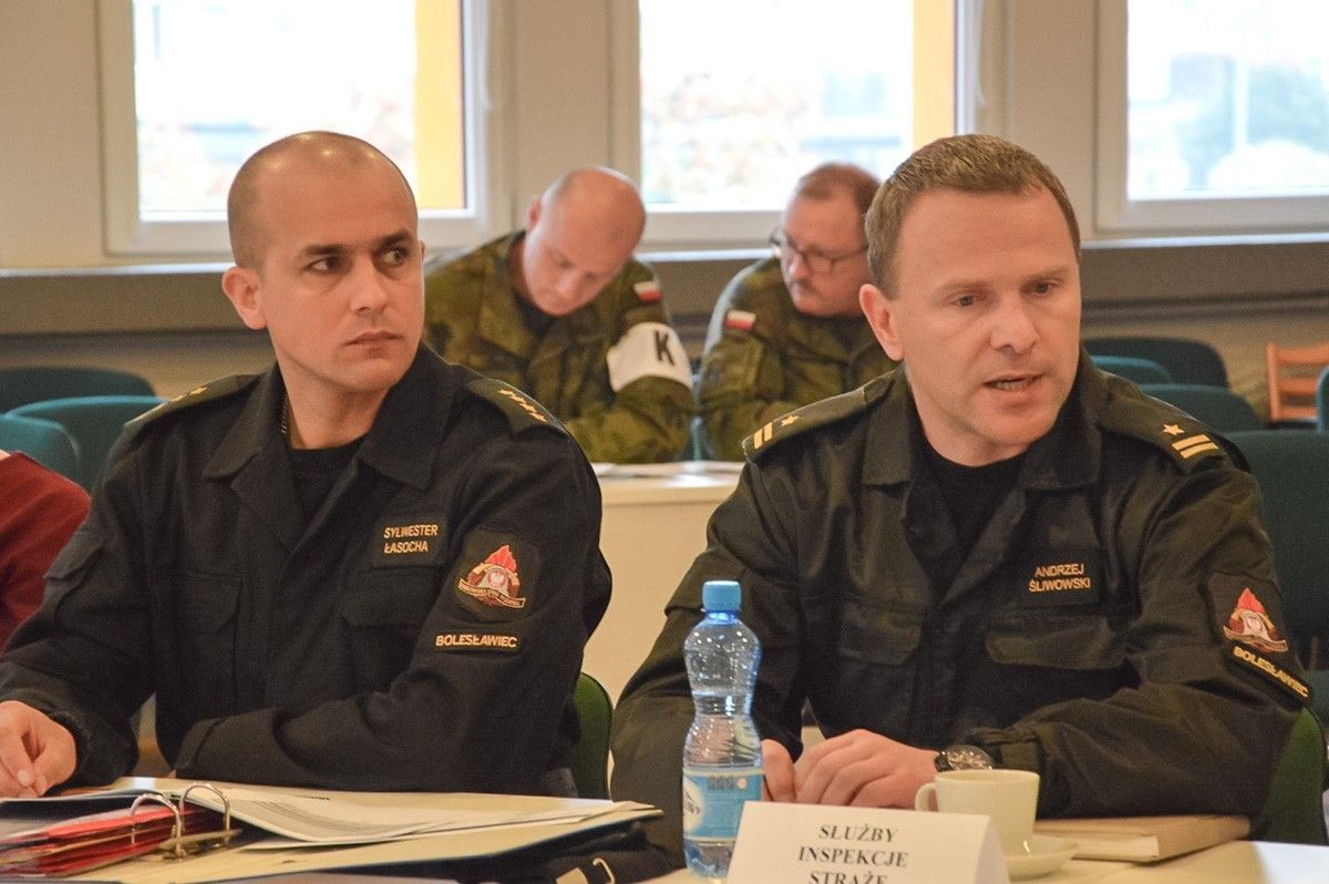 Starostwo: spotkanie koordynacyjne w ramach ćwiczeń Borsuk-18