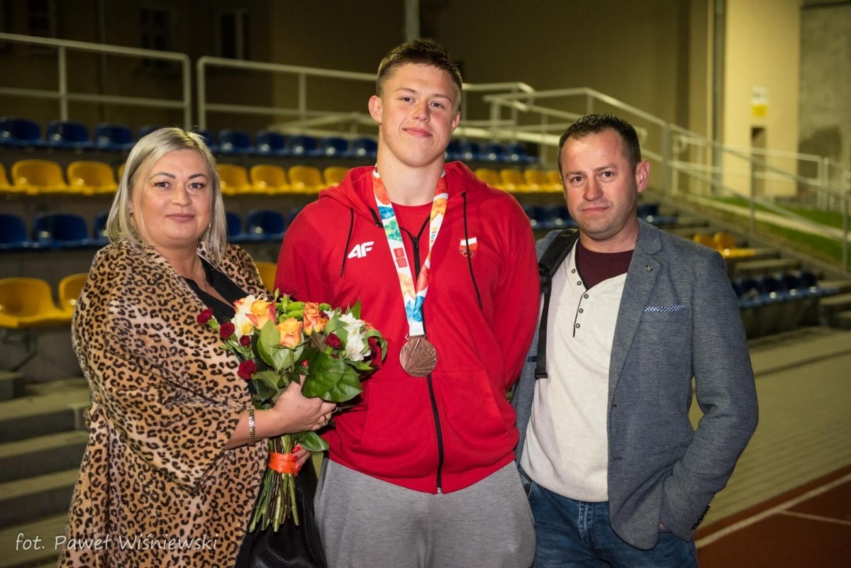 Powitali Gracjana Kozaka, brązowego medalistę z Buenos Aires