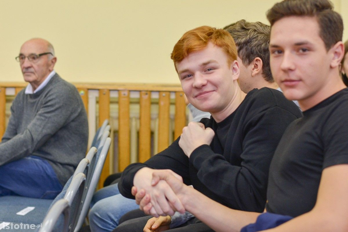 Oficjalne powitanie Gracjana Kozaka w I LO