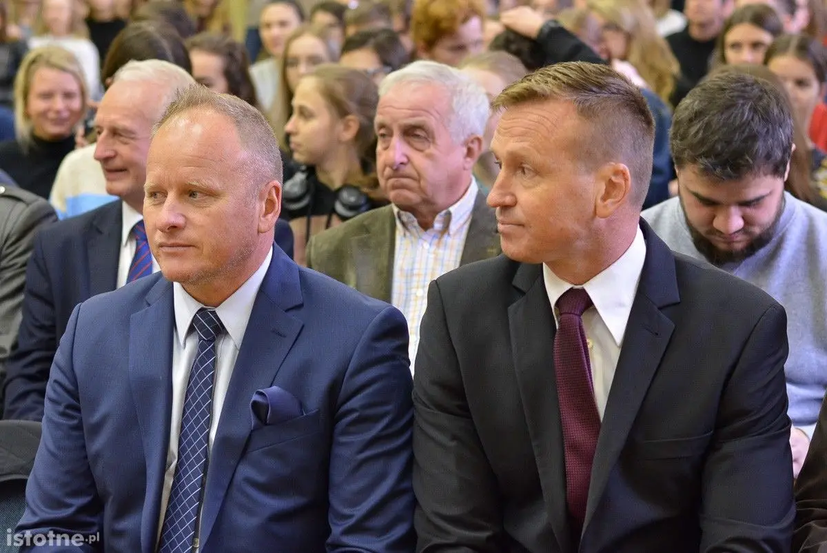 Oficjalne powitanie Gracjana Kozaka w I LO