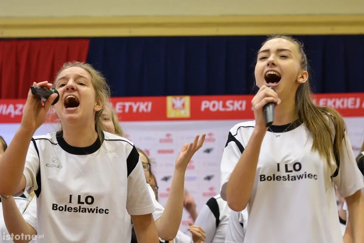 Oficjalne powitanie Gracjana Kozaka w I LO