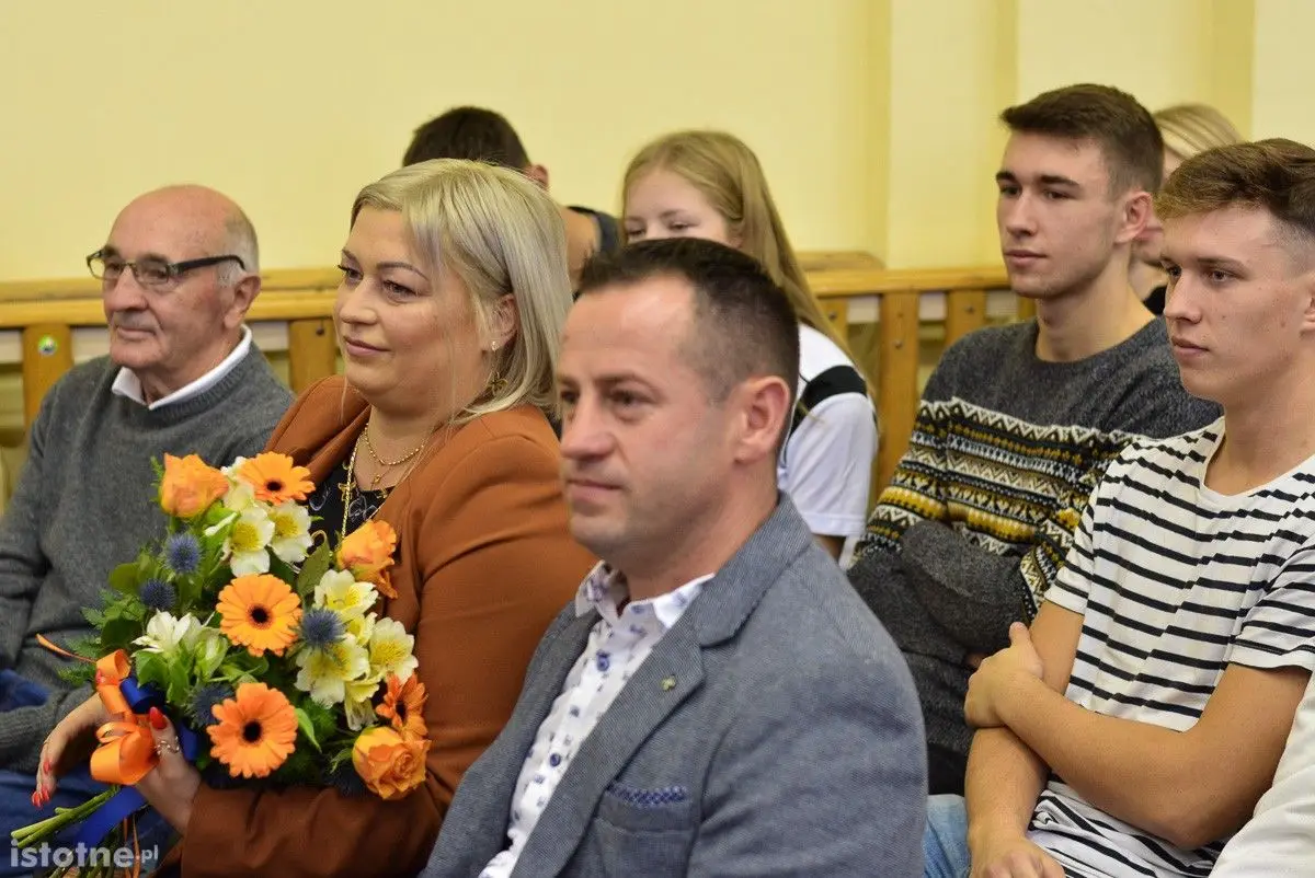 Oficjalne powitanie Gracjana Kozaka w I LO