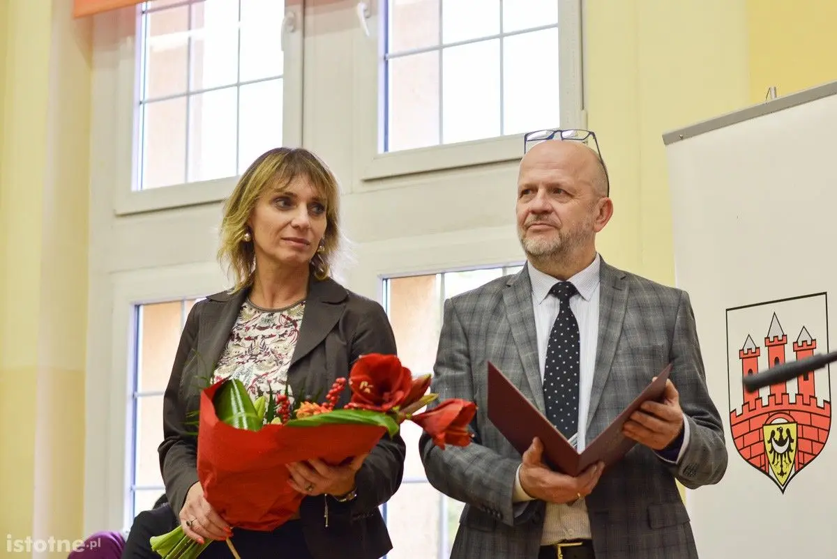 Oficjalne powitanie Gracjana Kozaka w I LO