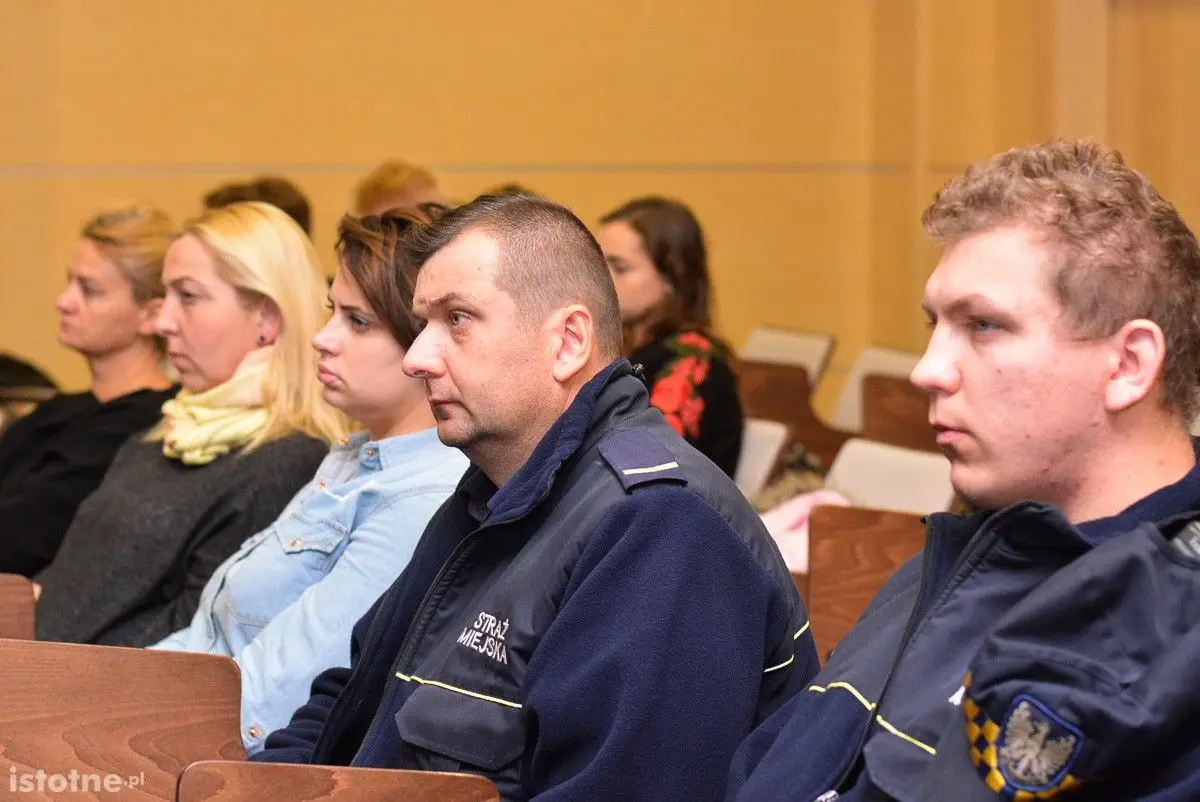 Konferencja Komendy Powiatowej PSP w Bolesławcu w sali BOK – MCC