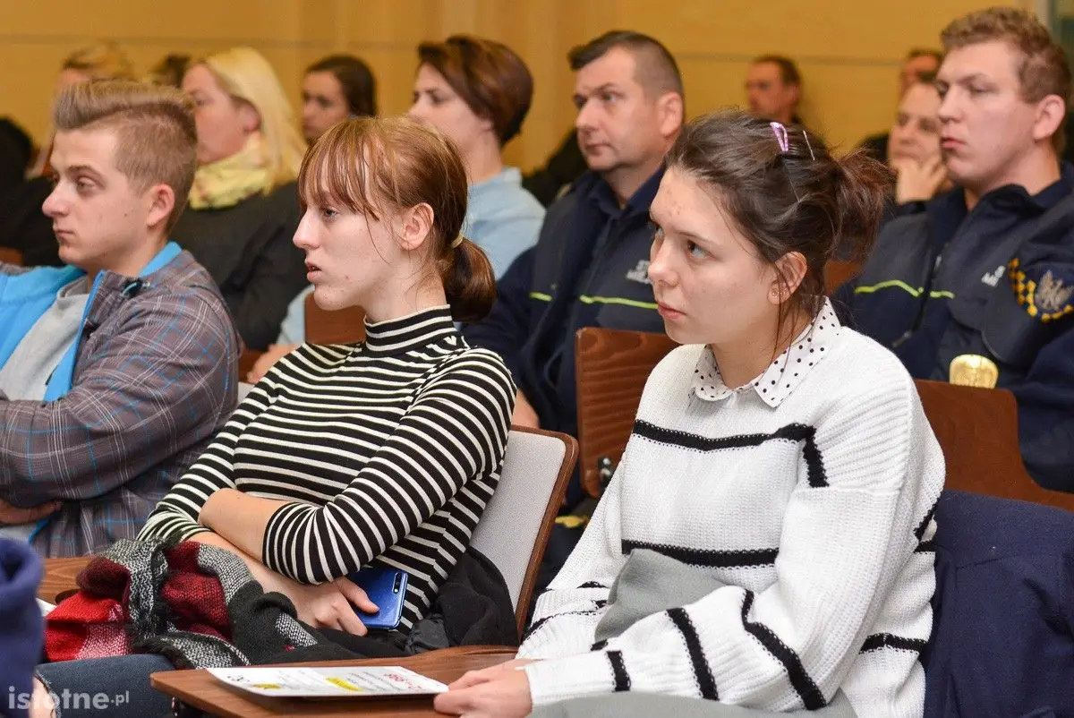 Konferencja Komendy Powiatowej PSP w Bolesławcu w sali BOK – MCC