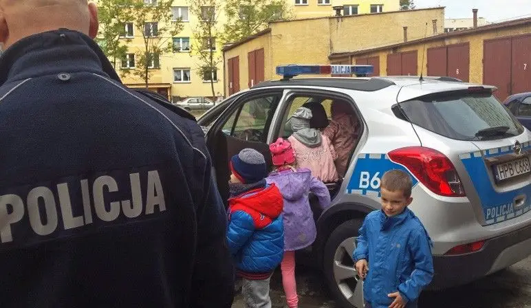 Przedszkolaki ponownie opanowały bolesławiecką komendę