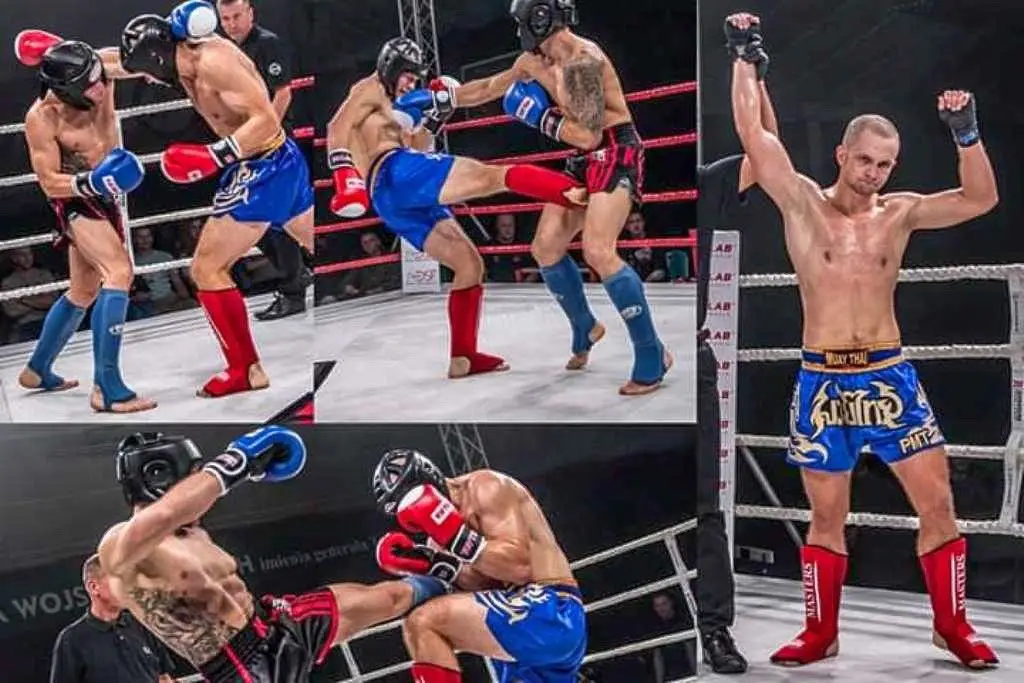 Pancerniak Rafał Cyrankowski mistrzem Polski w kickboxingu