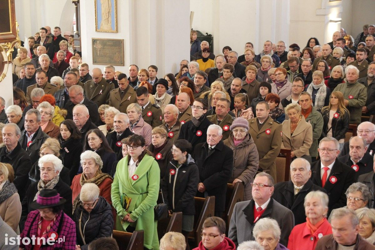 Msza w setną rocznicę odzyskania niepodległości przez Polskę