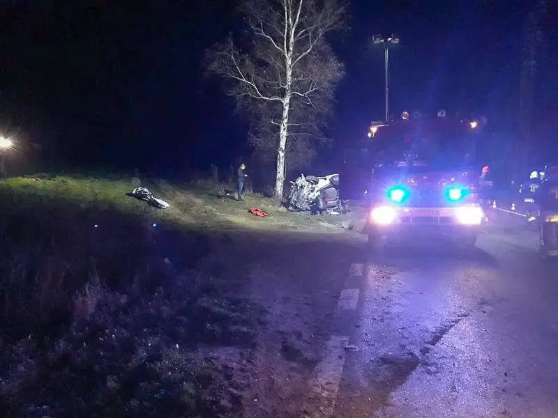Śmiertelny wypadek na krajowej „3”. 31-letni kierowca kii nie żyje