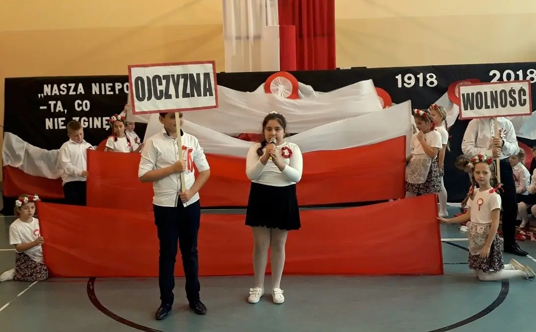Obchody odzyskania niepodległości przez Polskę w Szkole Podstawowej nr 3