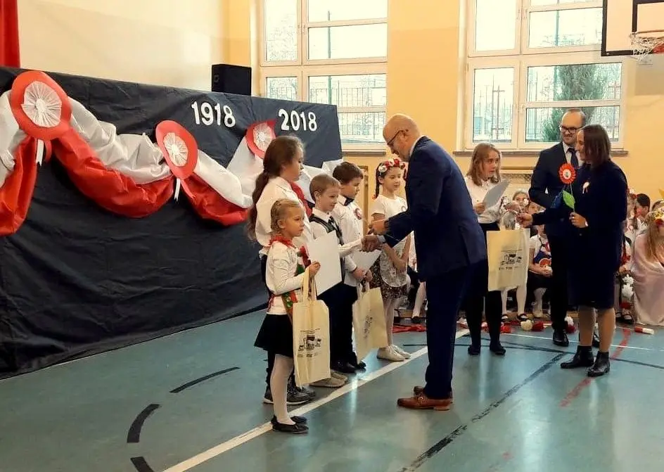 Obchody odzyskania niepodległości przez Polskę w Szkole Podstawowej nr 3