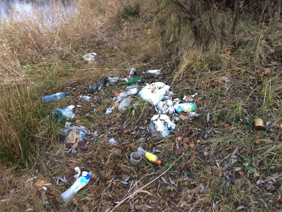 Bolesławianie nietypowo uczcili 100-lecie Niepodległości. Posprzątali plaże żwirowni
