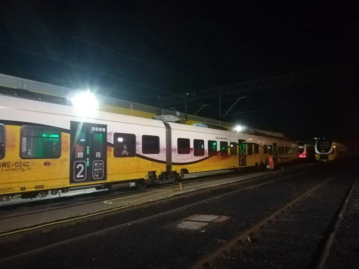 Wandal spryskał farbą rozpędzony pociąg. Jest nagroda za pomoc w złapaniu sprawcy!