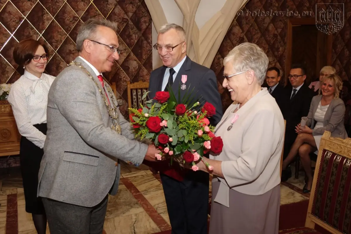 Państwo Lisiewiczowie świętowali 50-lecie małżeństwa