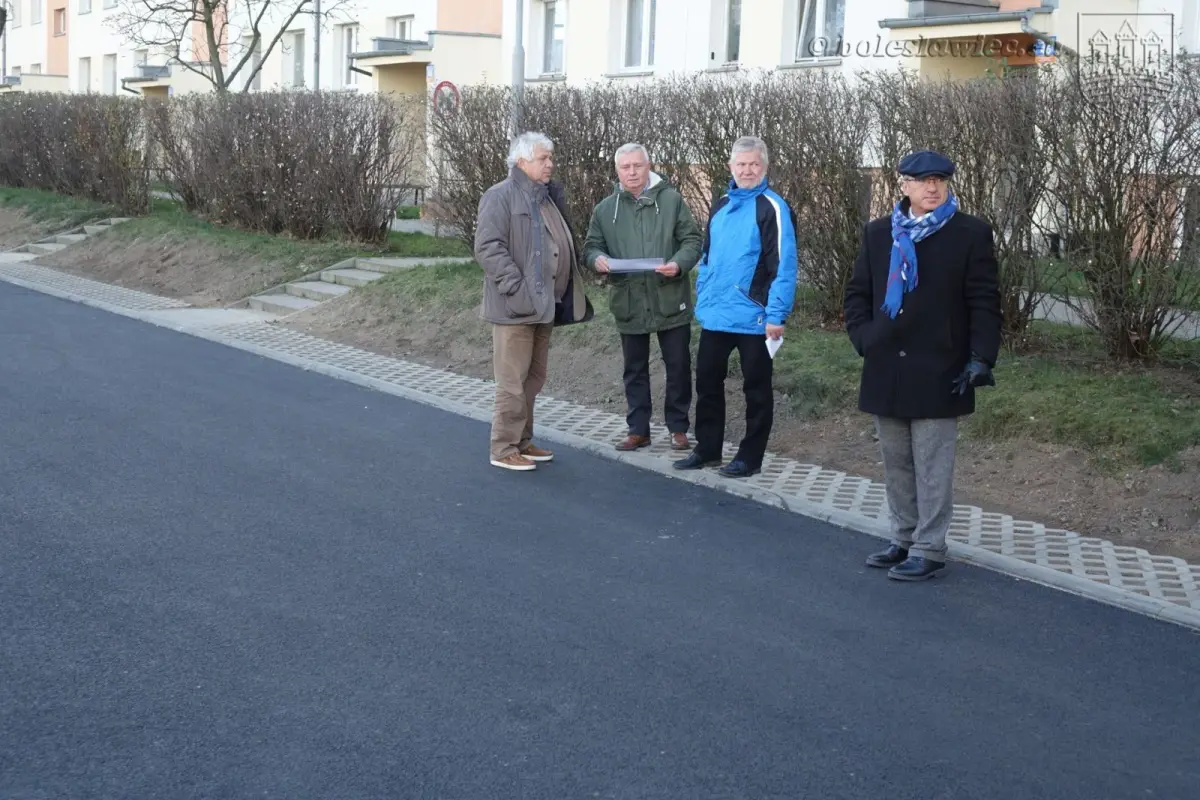 Nowa nawierzchnia przy Gałczyńskiego w Bolesławcu