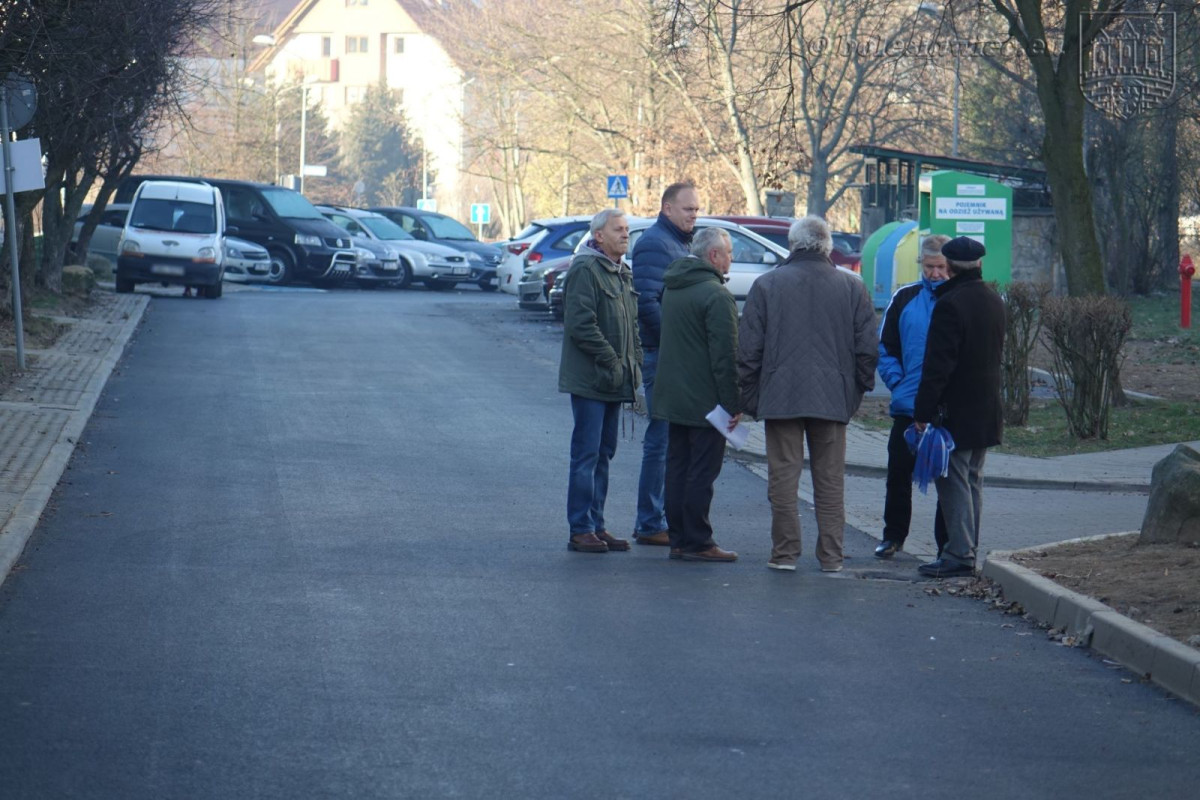 Nowa nawierzchnia przy Gałczyńskiego w Bolesławcu