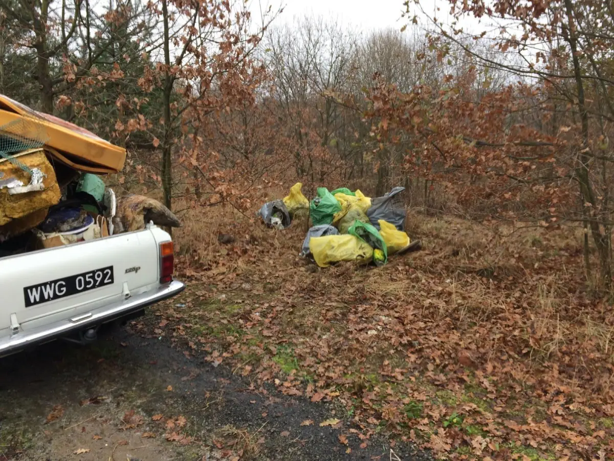 Wielkie sprzątanie Kolonii Staszica