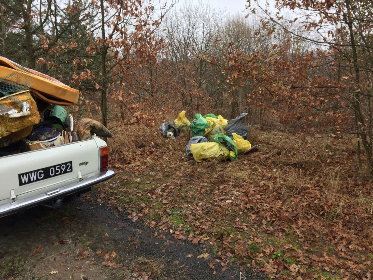 Wielkie sprzątanie Kolonii Staszica