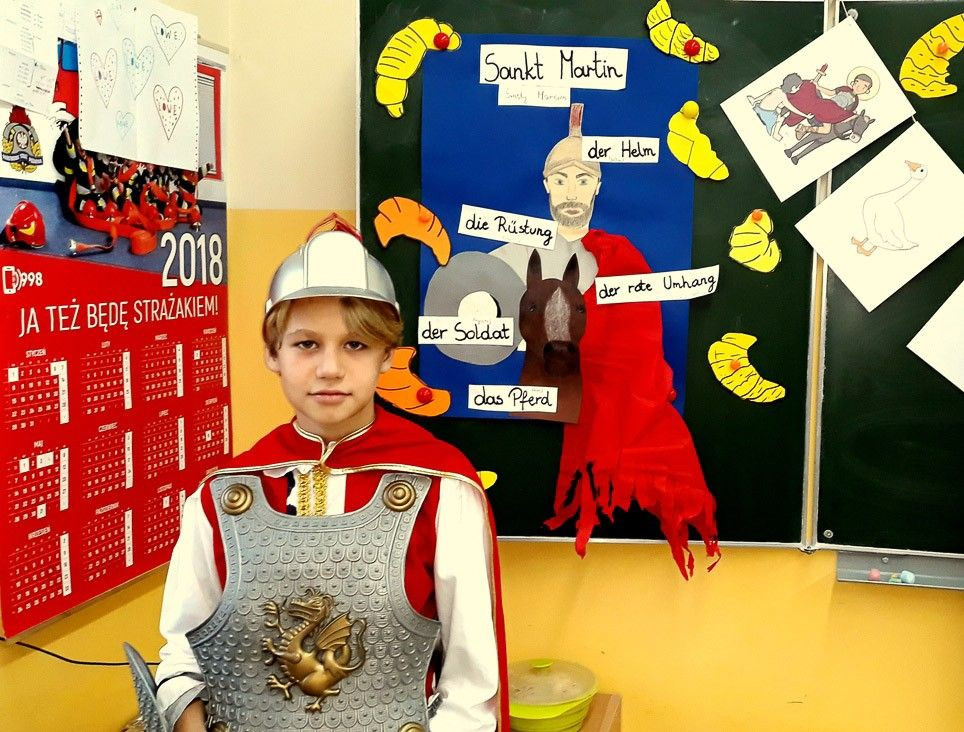 Dzień świętego Marcina w Szkole Podstawowej nr 3