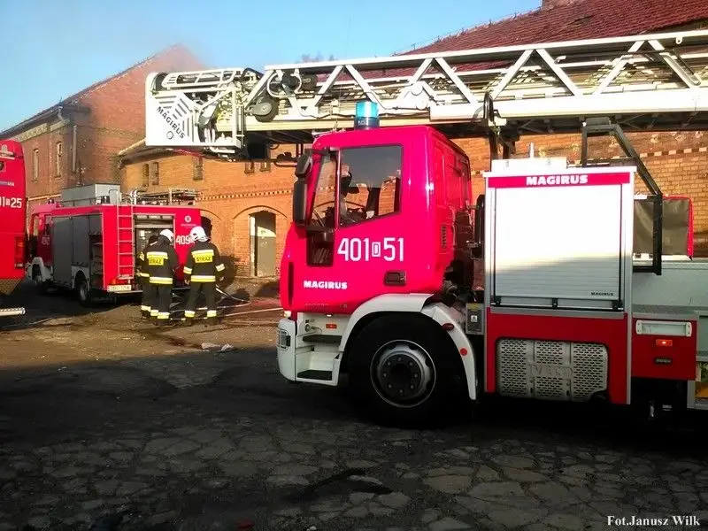 Listopadowy pożar w Nowogrodźcu
