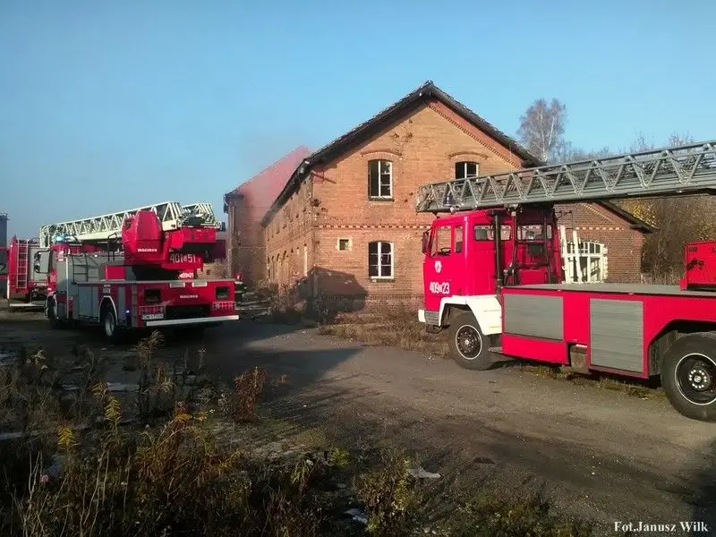 Listopadowy pożar w Nowogrodźcu