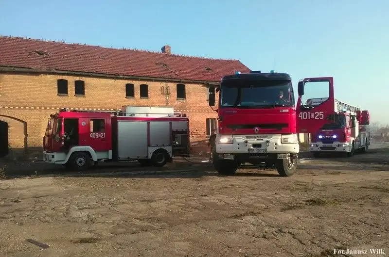 Listopadowy pożar w Nowogrodźcu