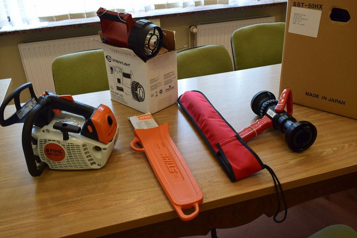 Nowy sprzęt dla strażaków z gminy Osiecznica