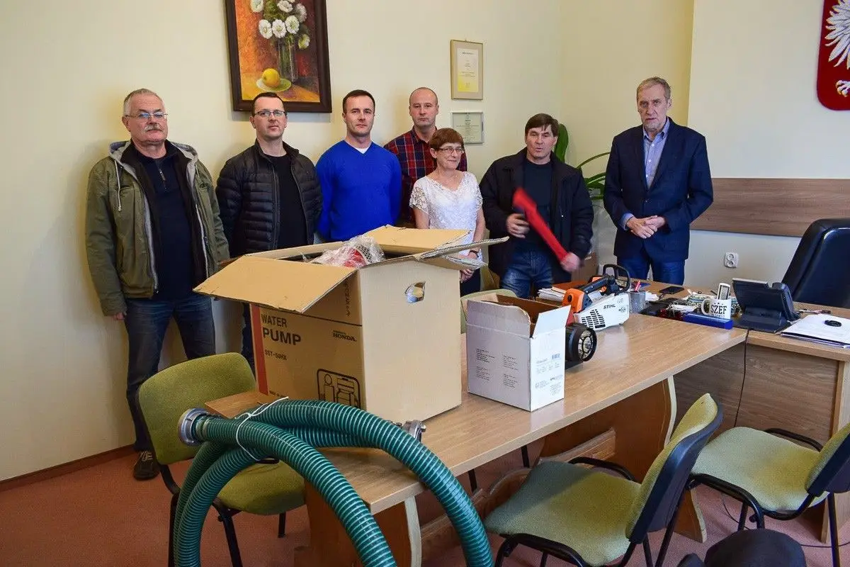 Nowy sprzęt dla strażaków z gminy Osiecznica