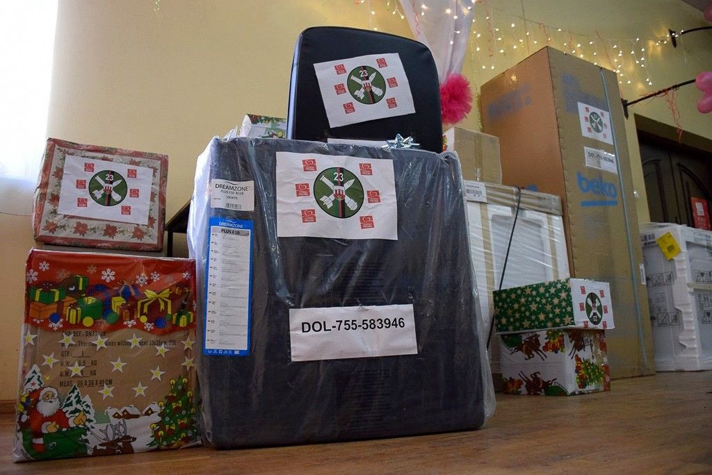 „Szlachetna paczka” od żołnierzy 23 Śląskiego Pułku Artylerii