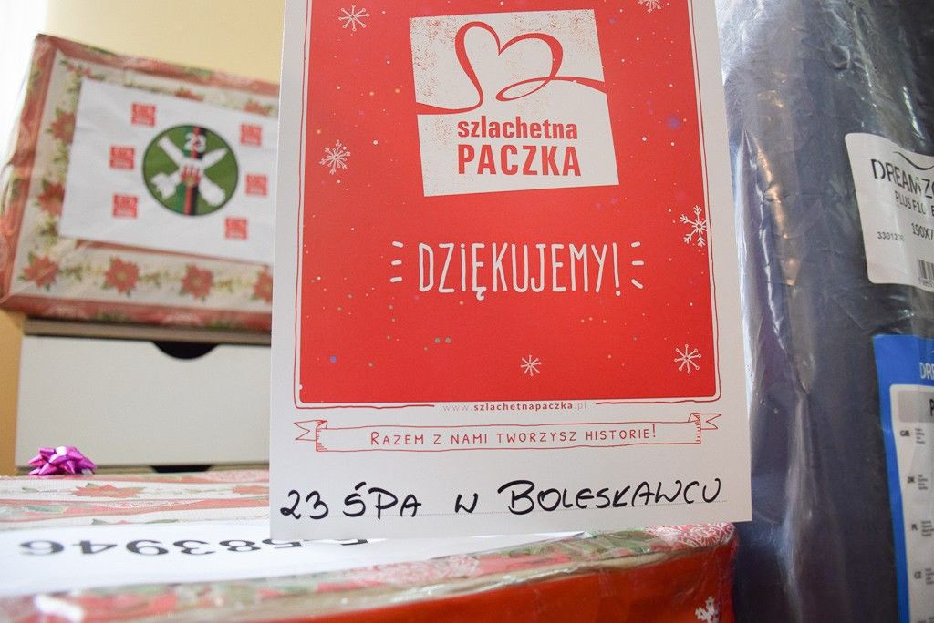 „Szlachetna paczka” od żołnierzy 23 Śląskiego Pułku Artylerii