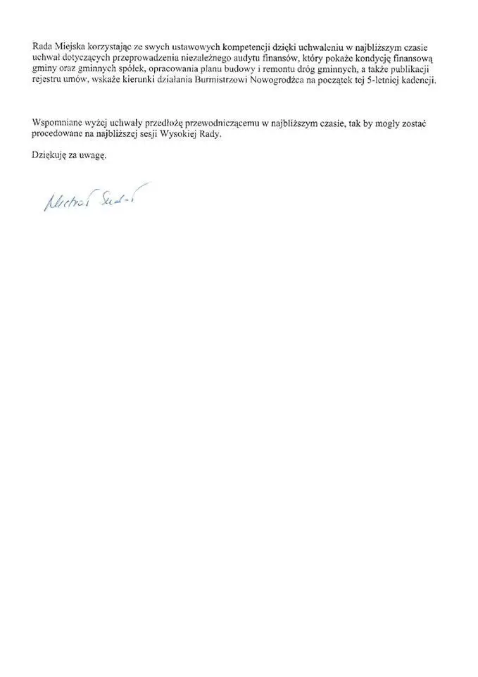 „Żółta kartka” dla Roberta Relicha. Radni obniżają wynagrodzenie, zapowiadają audyt