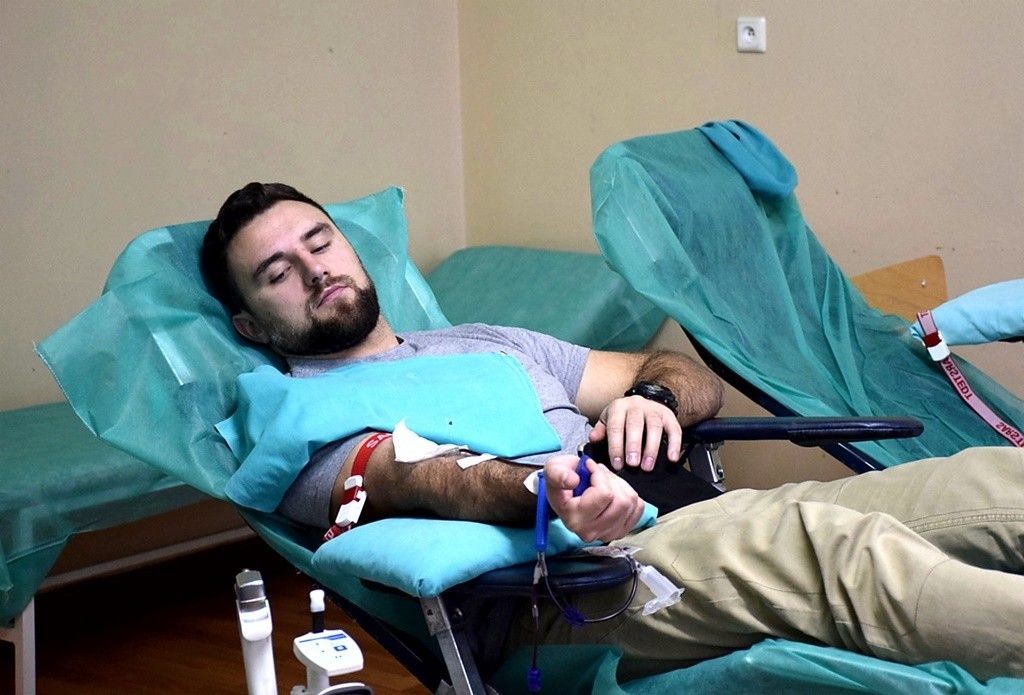 Bolesławieccy artylerzyści oddali krew dla 7-letniego Aleksa