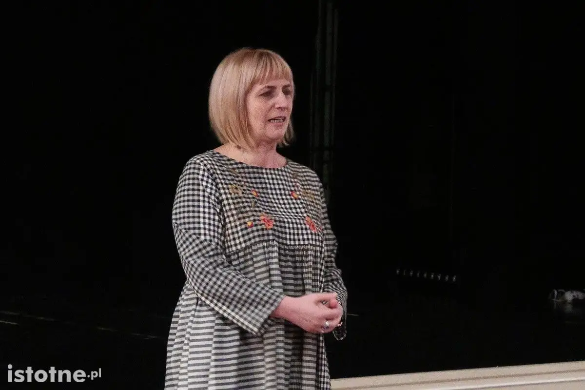 Aneta Ćwieluch w Teatrze Starym w Bolesławcu