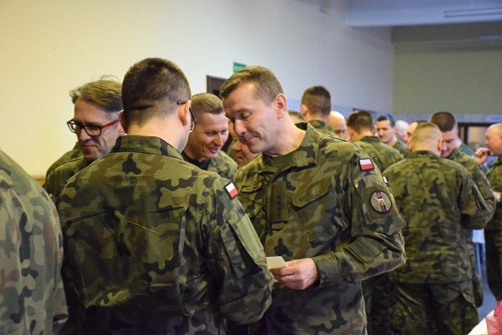 Wigilia u artylerzystów