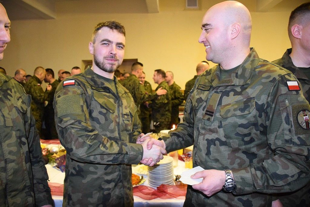 Wigilia u artylerzystów