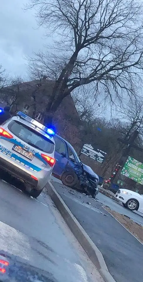 Wypadek w Łaziskach