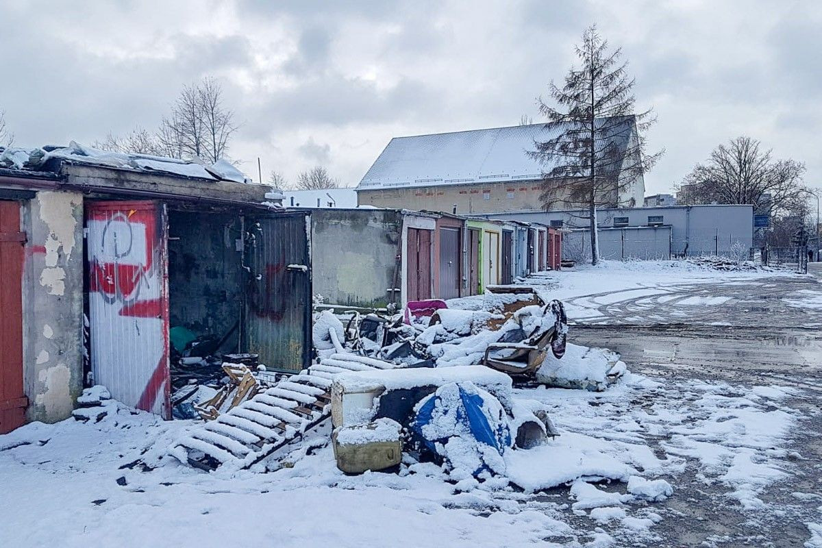 Garaż przy ul. Staroszkolnej