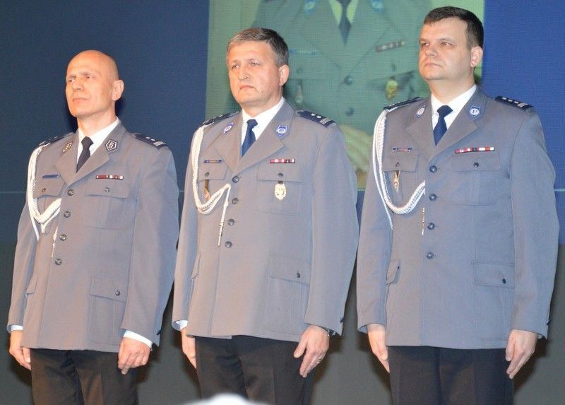 Uroczysta zbiórka z okazji objęcia obowiązków przez insp. Norberta Kurendę