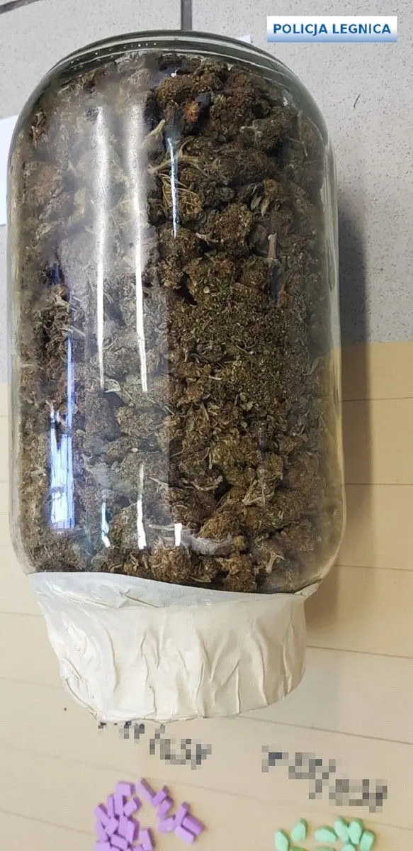 Wpadł z kilogramem (!) marychy i 66 tabletkami ecstasy. Diler aresztowany