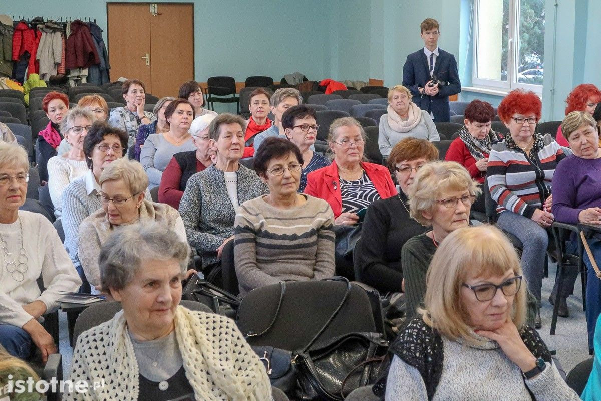 Spotkanie ze specjalistą dla słuchaczy Uniwersytetu Trzeciego Wieku