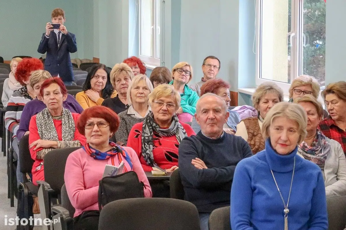 Spotkanie ze specjalistą dla słuchaczy Uniwersytetu Trzeciego Wieku