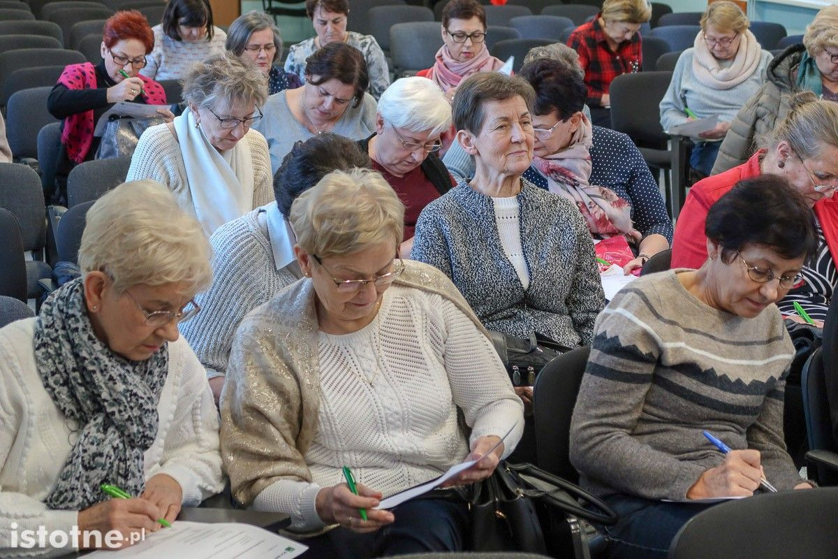 Spotkanie ze specjalistą dla słuchaczy Uniwersytetu Trzeciego Wieku