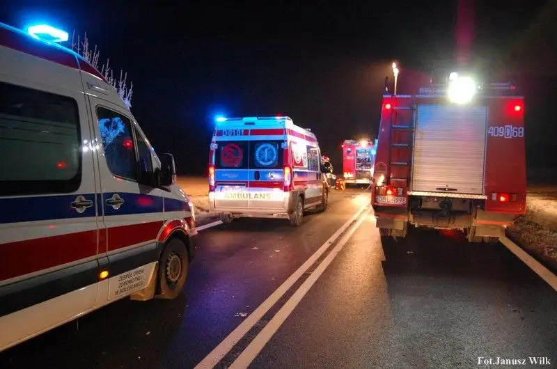 Wypadek koło Wilczego Lasu. 52-latek z Bolesławca zginął na miejscu