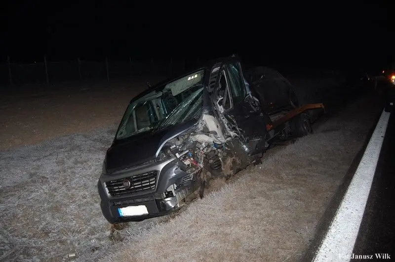 Wypadek koło Wilczego Lasu. 52-latek z Bolesławca zginął na miejscu