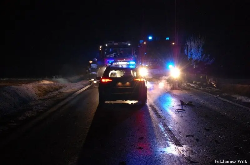 Wypadek koło Wilczego Lasu. 52-latek z Bolesławca zginął na miejscu
