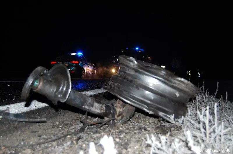 Wypadek koło Wilczego Lasu. 52-latek z Bolesławca zginął na miejscu